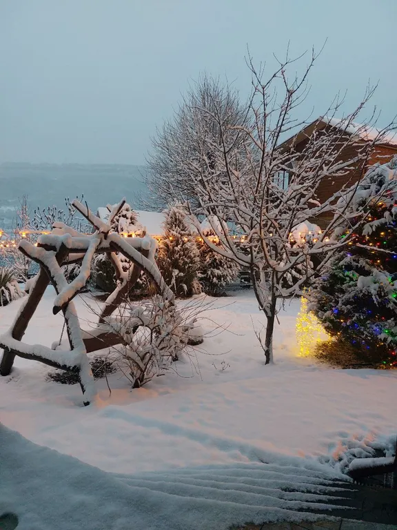 Коттедж с видом на горы