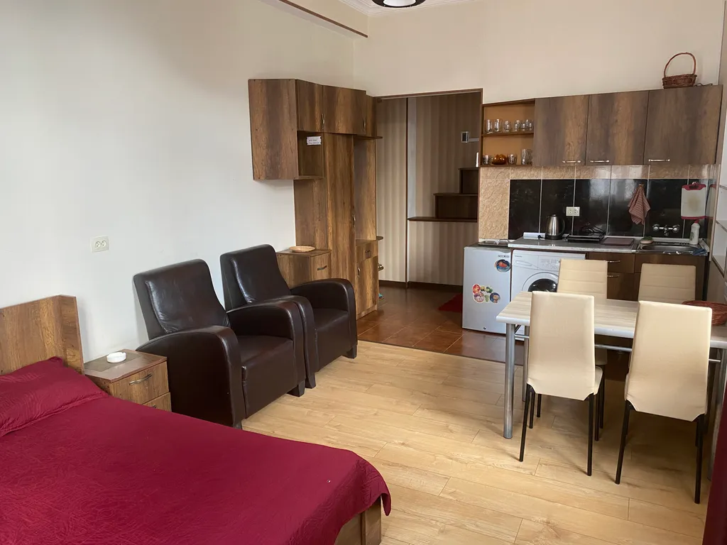 Уютная однокомнатная квартира для двоих, с хорошим видом