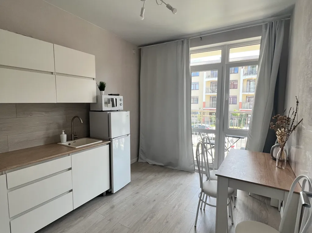 Однокомнатная с видом на горы