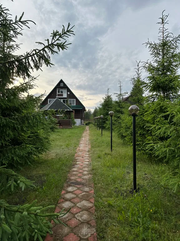 Просторный дом с баней и чаном