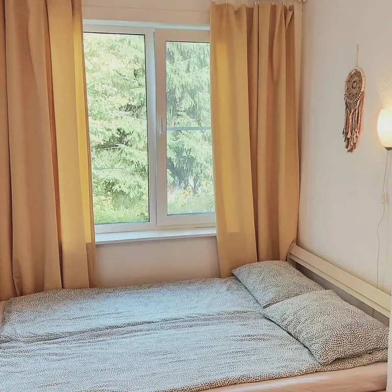 Дом с баней у леса