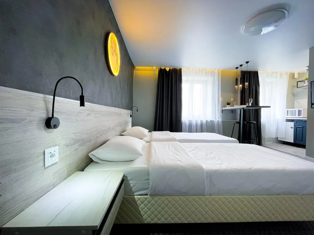 Апартаменты однокомнатные Луна+