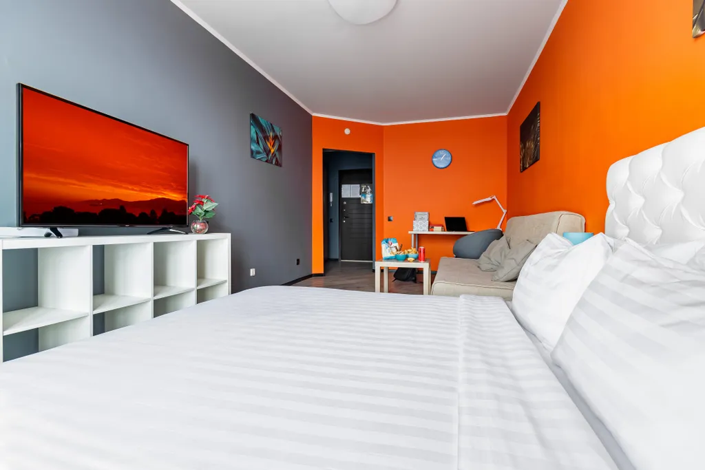 Квартира Квартира Лучший вид на Краснодар, 24 этаж, жк «большой», lounge-зона и smart tv — Краснодар