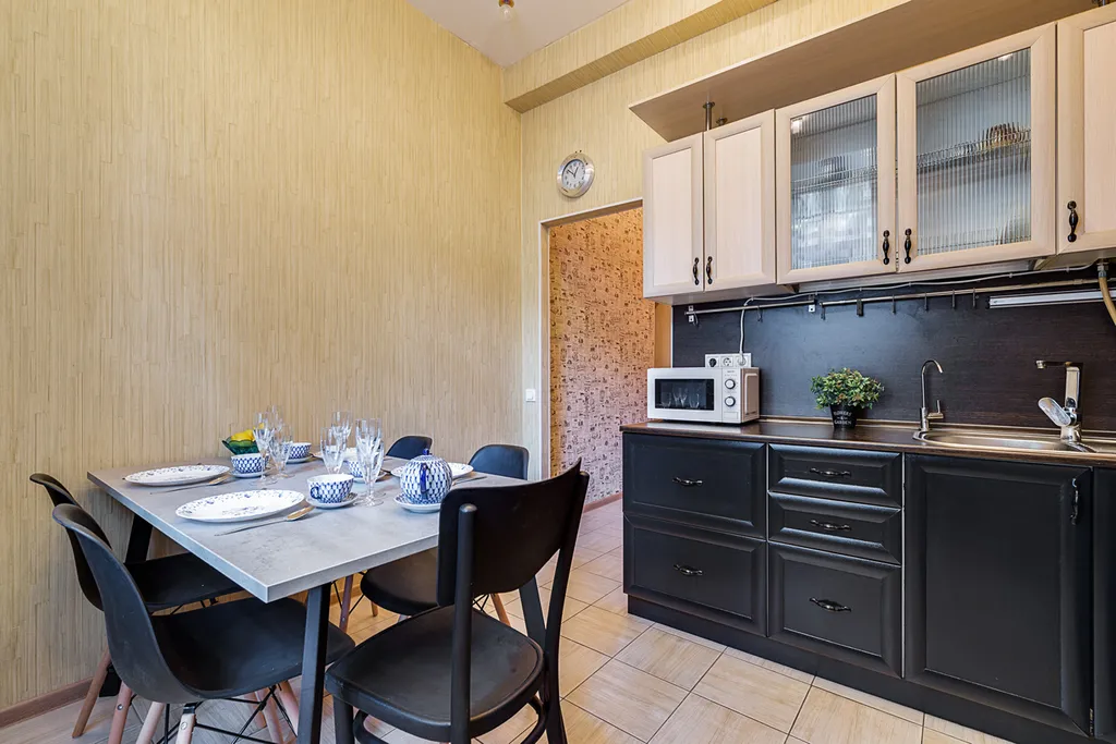 Уютная 3-комнатная квартира на Петроградской, бесплатная парковка