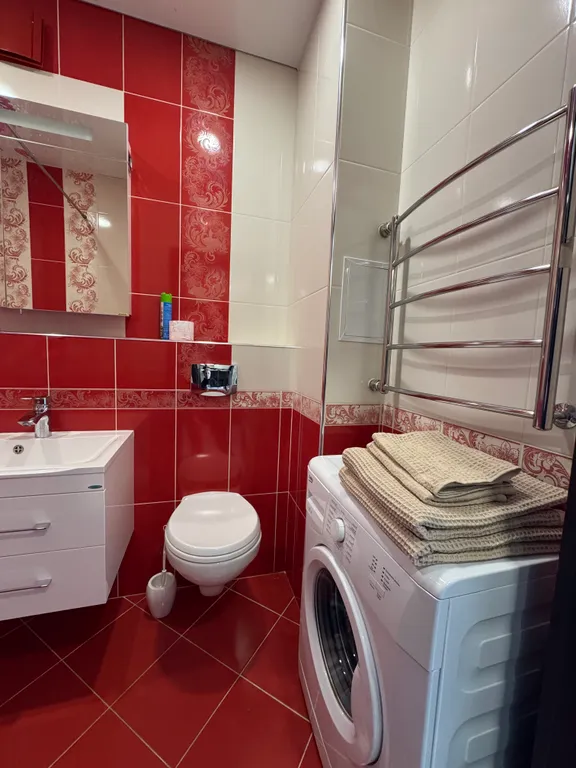 Апартаменты с видом на город с 24 этажа