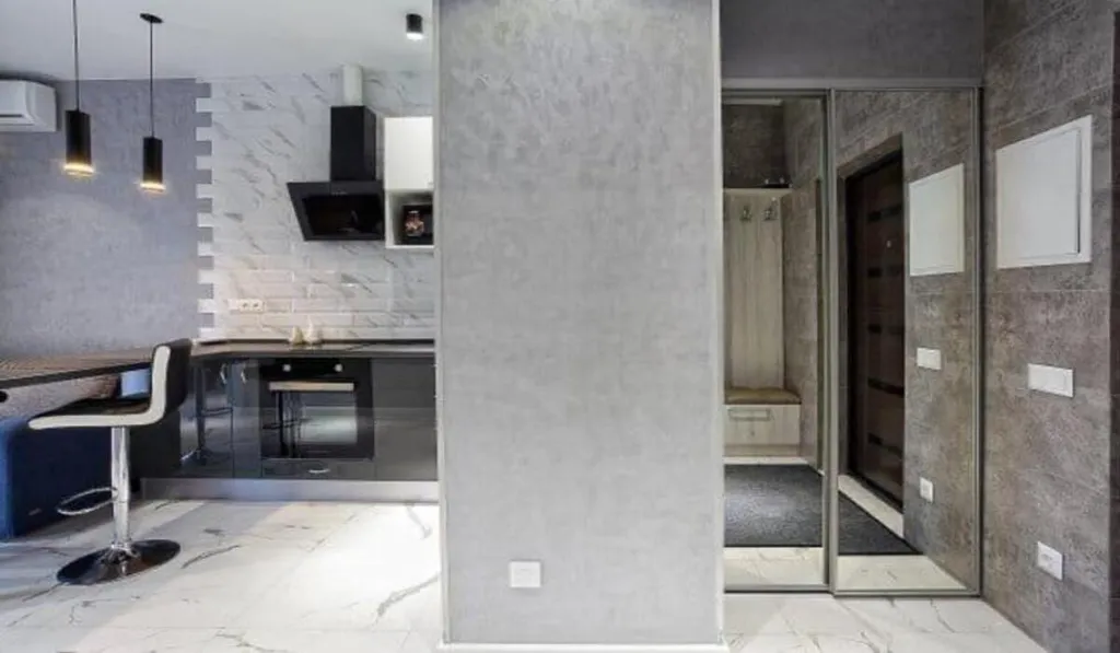 Парк хаус студия с видом на горы в Приморском парке