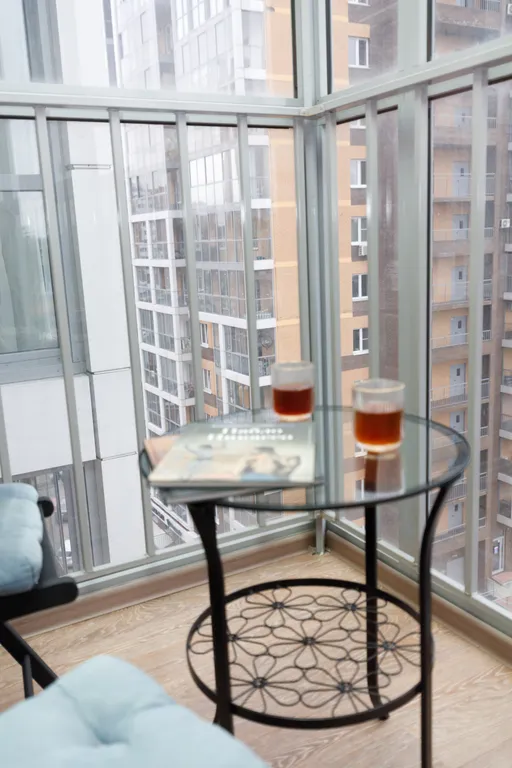 Квартира с видом на город