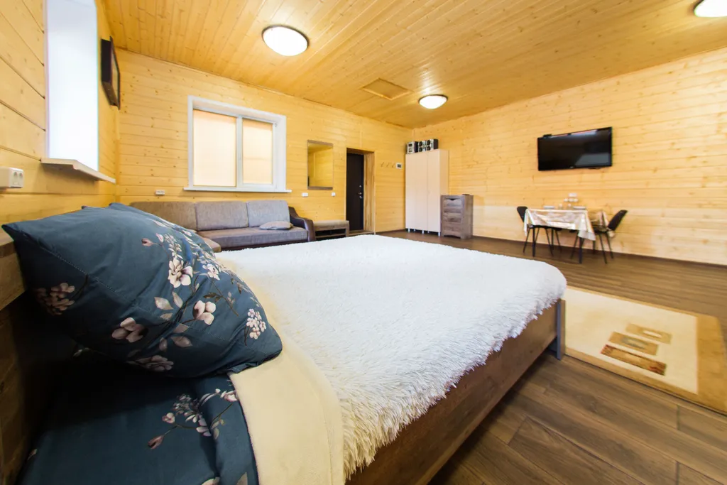 Дом - Студия с двуспальной кроватью и раскладным диваном