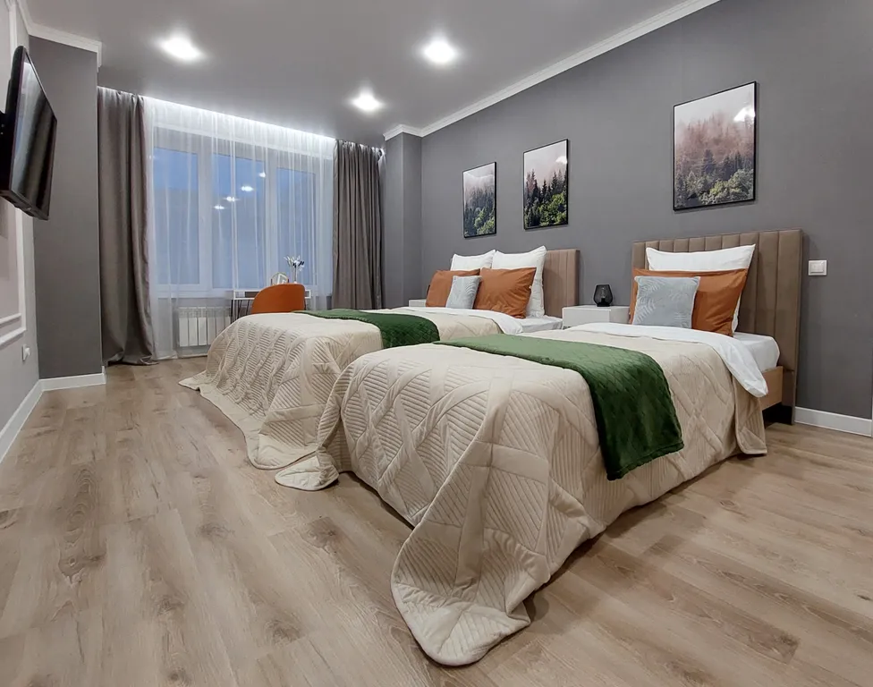 Квартира в современном экостиле с кондиционером