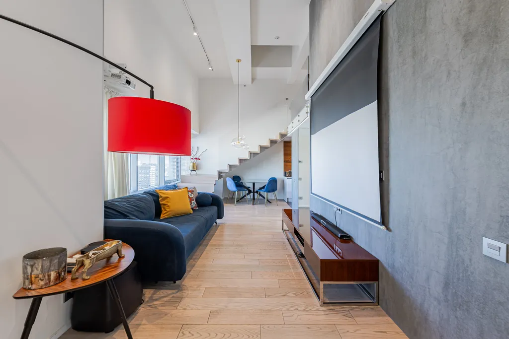 Двухуровневые апартаменты Смарт Хост с проектором и PS4