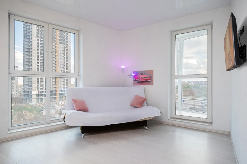 Просторная квартира с панорамным видом