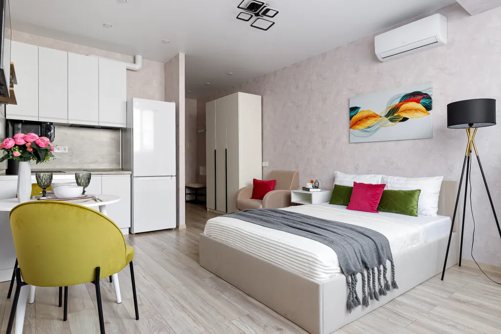 Квартира Квартира Уютная студия в ЖК Краски — Краснодар