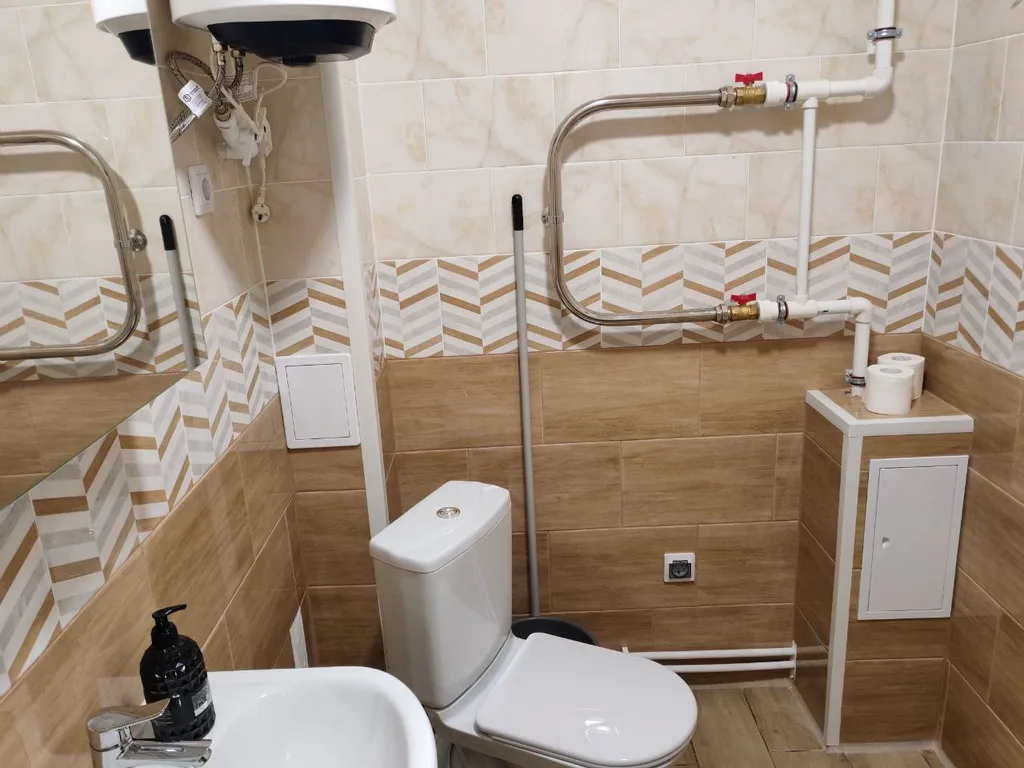 Видовая 1-комнатная квартира с дизайнерским ремонтом