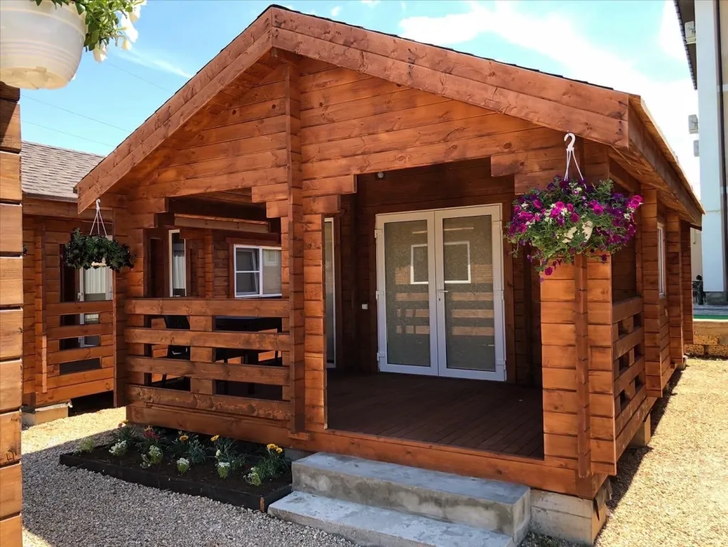 Коттедж Эко домик — аренда посуточно в Новофёдоровка