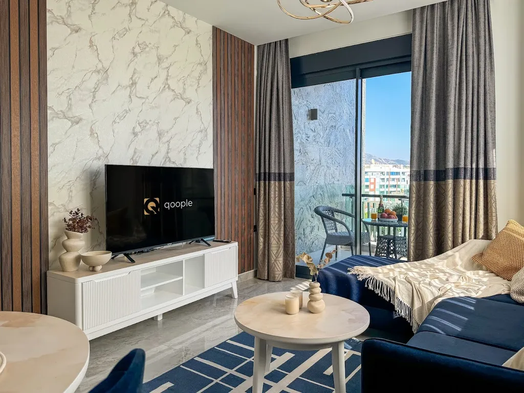 Вид на море и горы: уютные апартаменты 1+1 для всей семьи