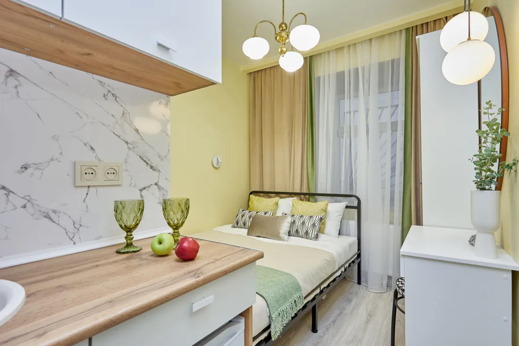 Квартира Квартира Комфортная студия — Санкт-Петербург