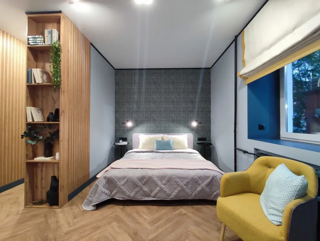 Стильные однокомнатные апартаменты