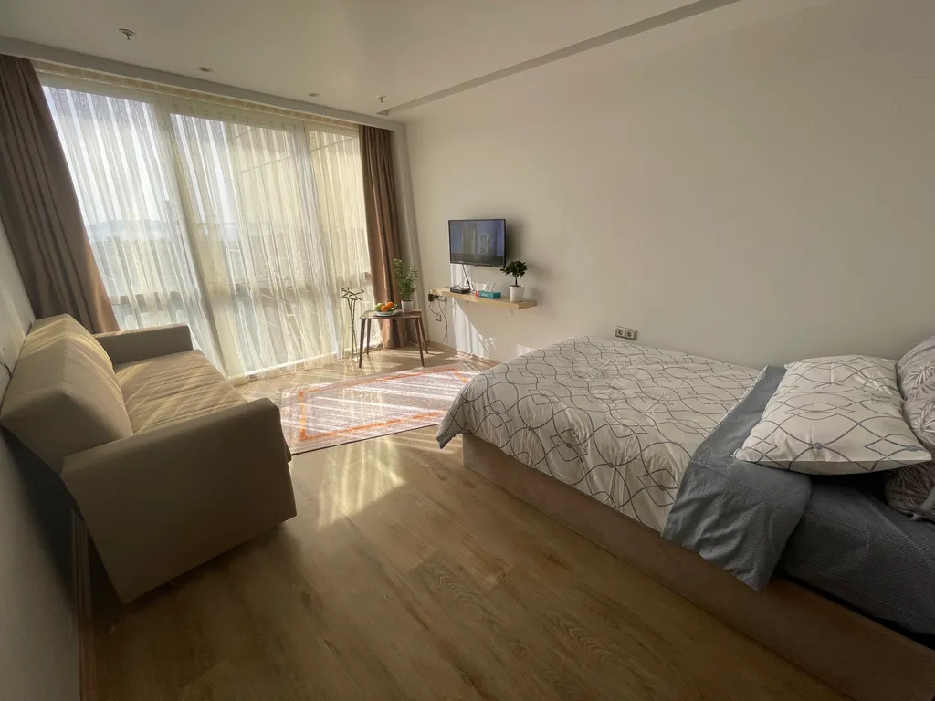 Studio apt with incredible view of the sea near metro station