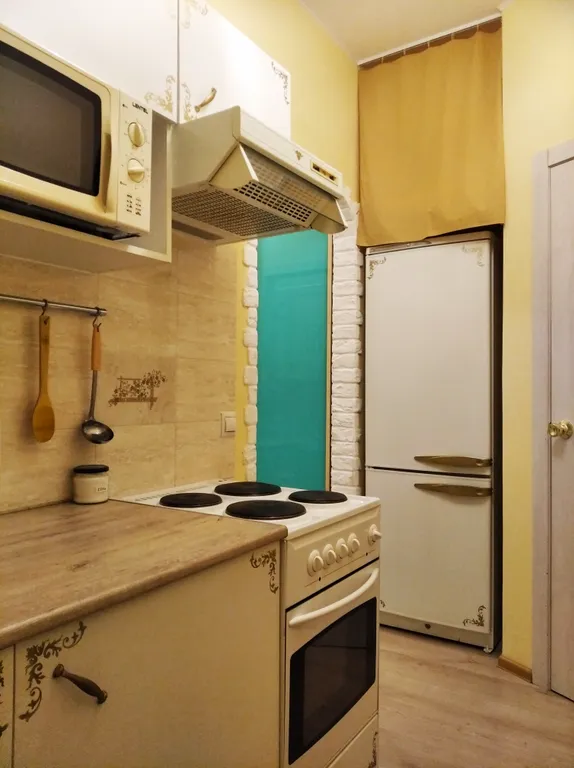 Светлая квартира у парка с рекой +