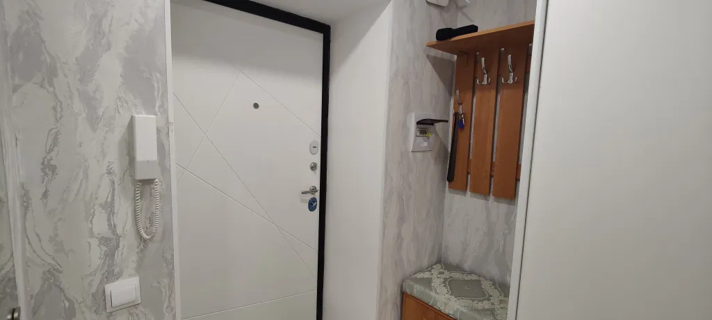 Квартира-студия в 30 кв.м. с 2  кроватями