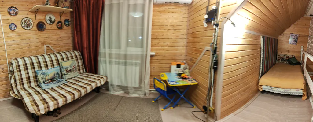 Теплый дом в русской деревне