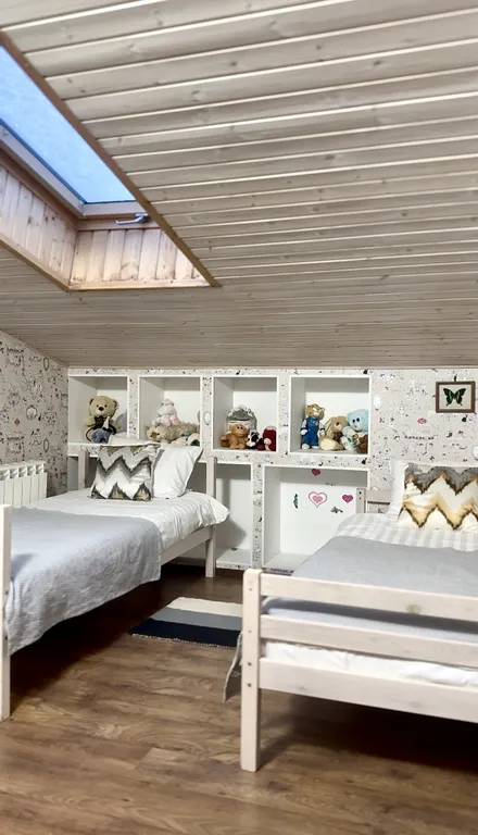 Двухуровневая мансарда с видом на Замок