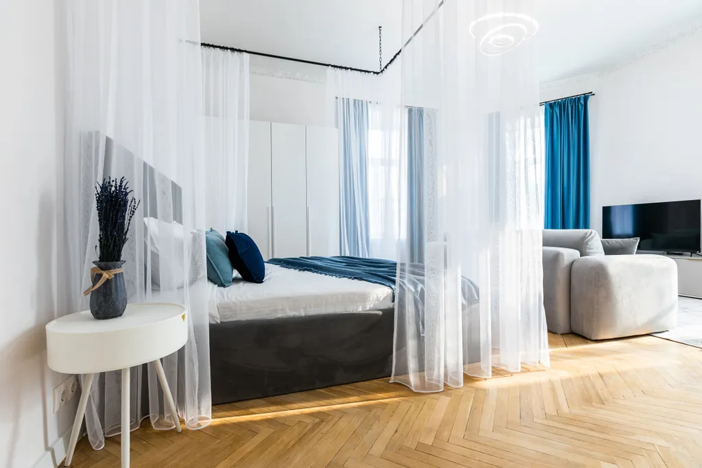 Видовая с балконом, 3 спальни