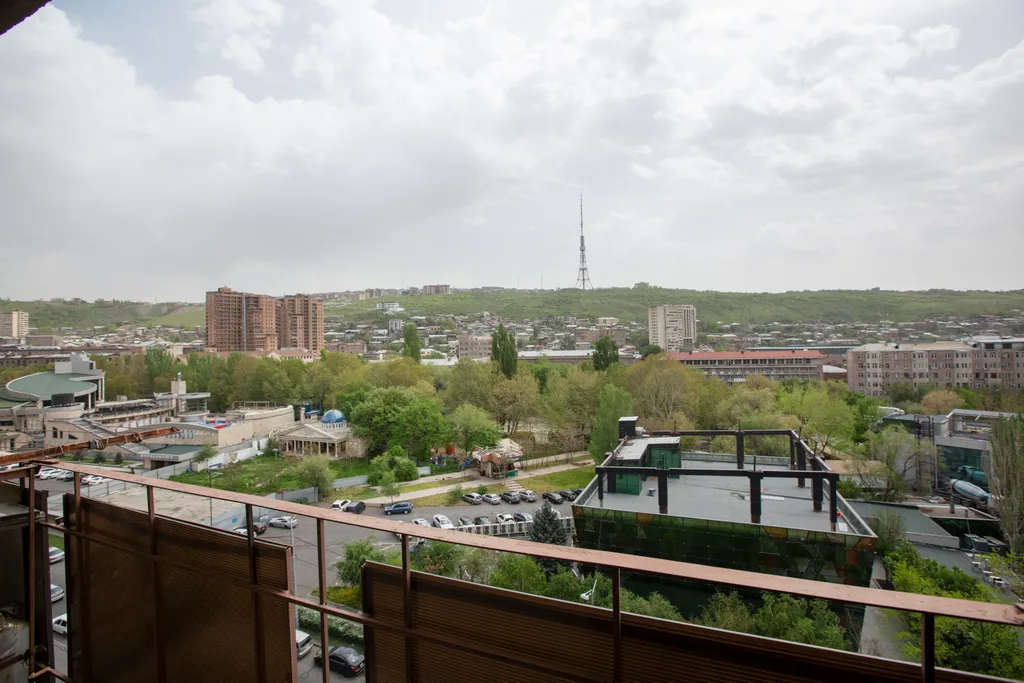 Umba Apartment N5 - балкон и вид на гору Арарат