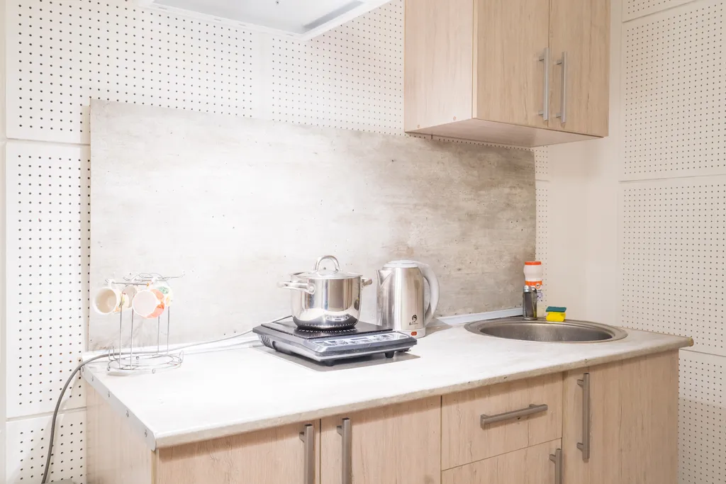 Семейный 2-комнатный с террасой и мини-кухней