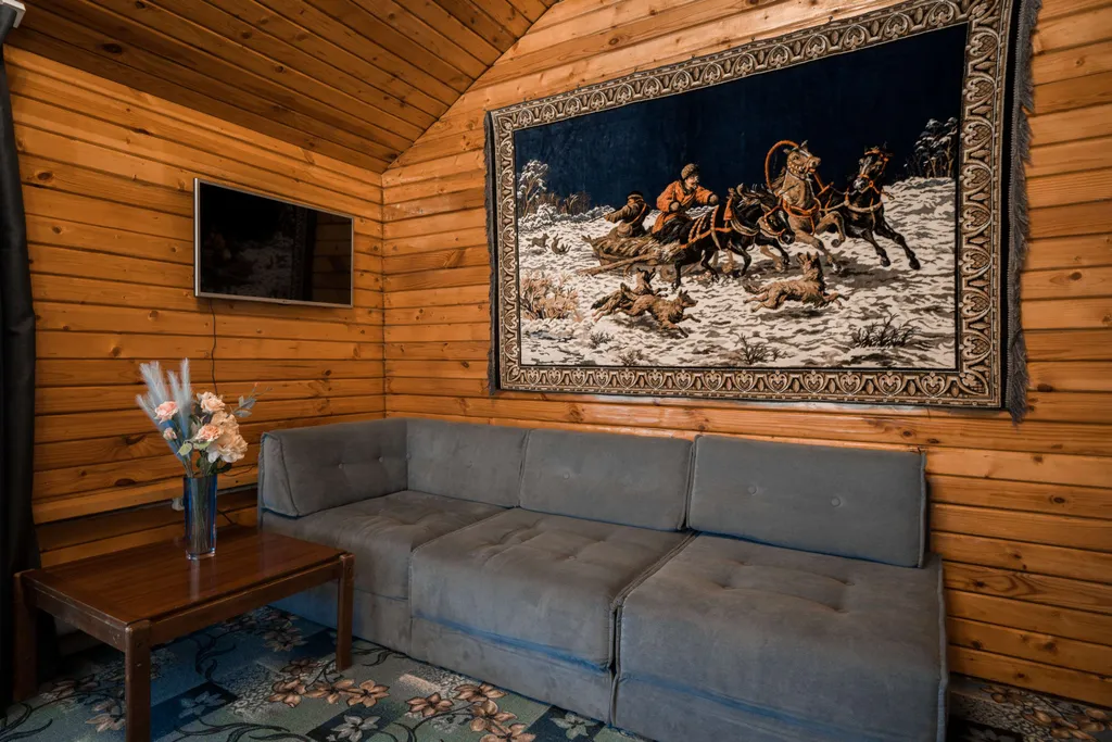 Дом с сауной у озера