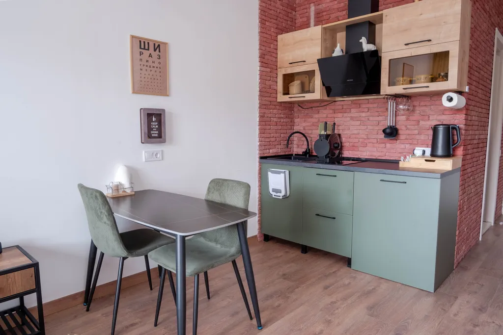 Апартамент с видом на горы