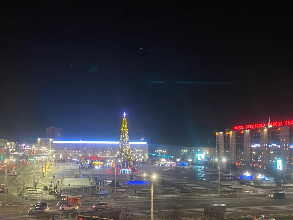 Апартамент в самом центре с видом на Площадь  Победы