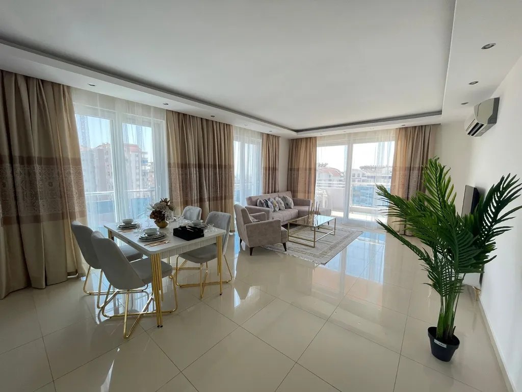 Стильная квартира в 450 метрах от моря — аренда посуточно в Аланья