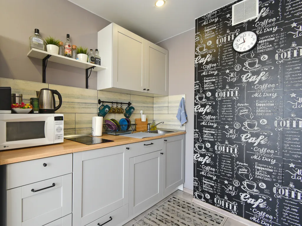 Семейные апартаменты с видом на город