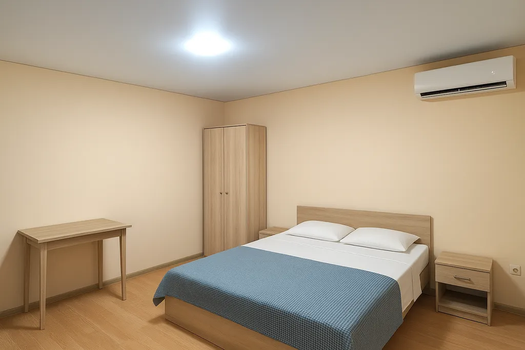 Квартира Двухместный номер стандарт с собвеным душевым и туалетом — аренда посуточно в Гумиста