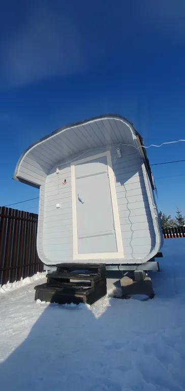 Уютный домик в стиле А-фрейм