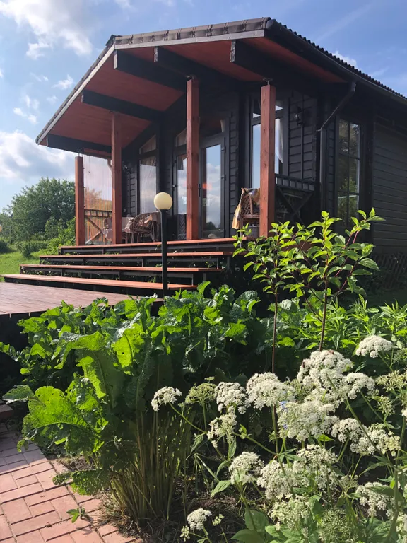 Коттедж Коттедж Шале у озера — Приозерск