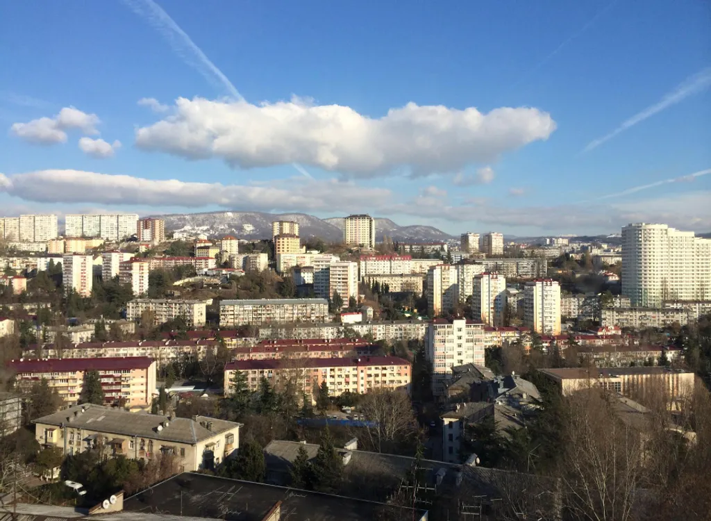 Уютная трёхкомнатная квартира в Сочи на Виноградной