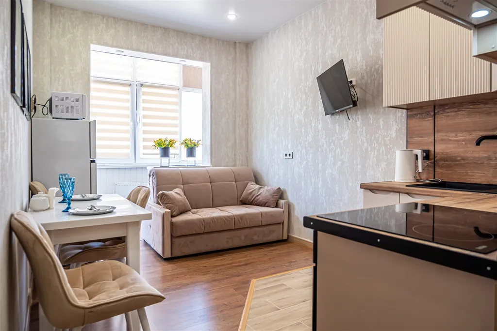 Красивая квартира с современным дизайном в ЖК Шоколад