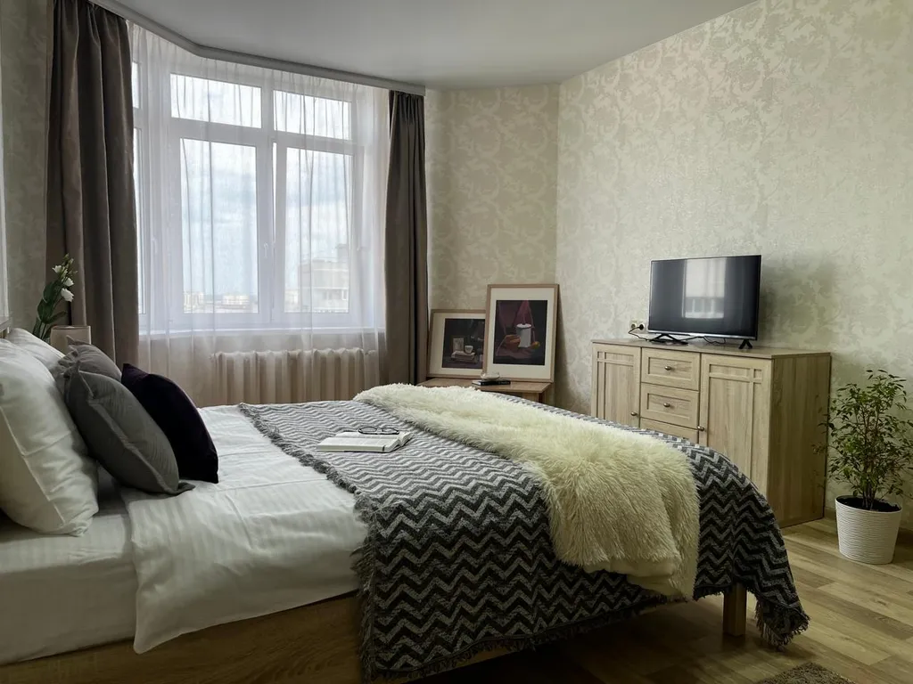 Светлая квартира с панорамным видом