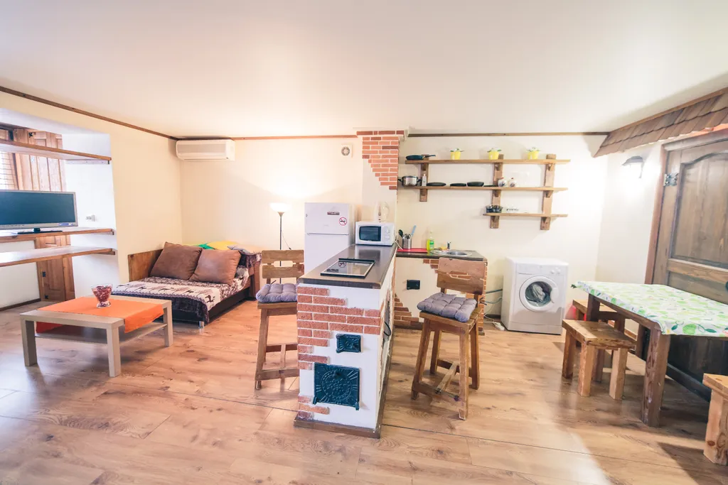 Апартаменты в центре с финской сауной