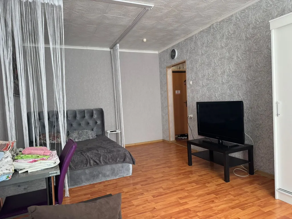 Однокомнатная квартира в новостройке с тремя спальными местами