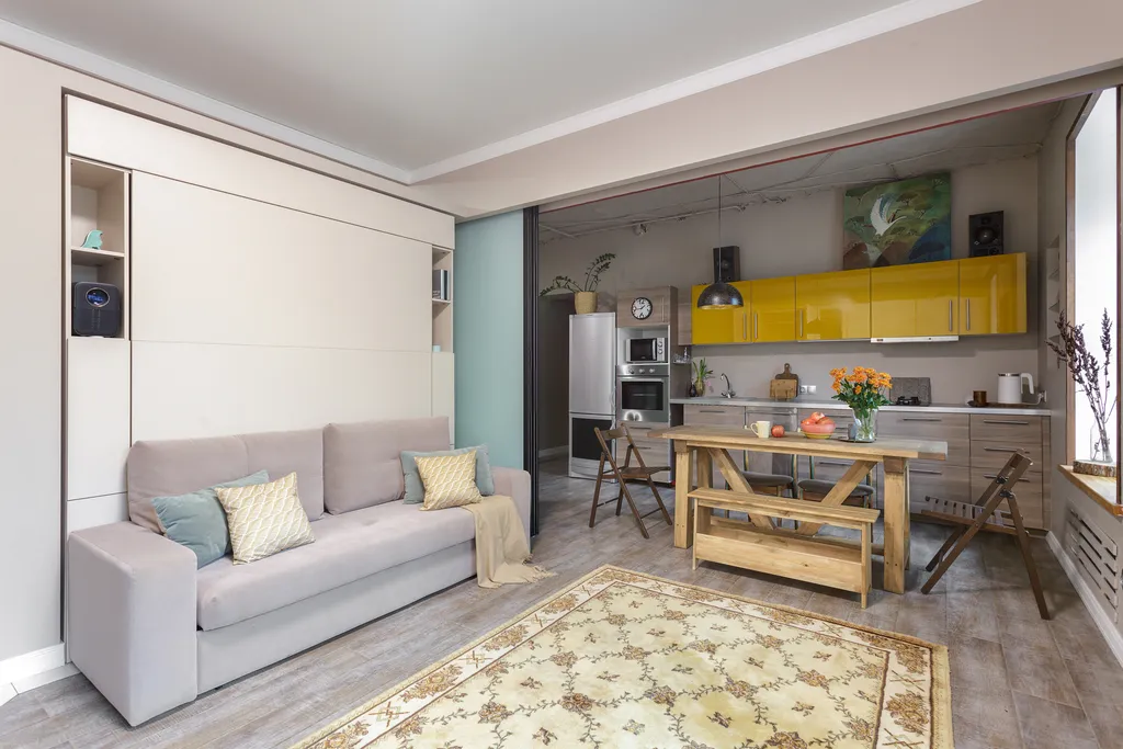 Квартира Квартира Дизайнерская трешка с проектором недалеко от центра — Пушкин