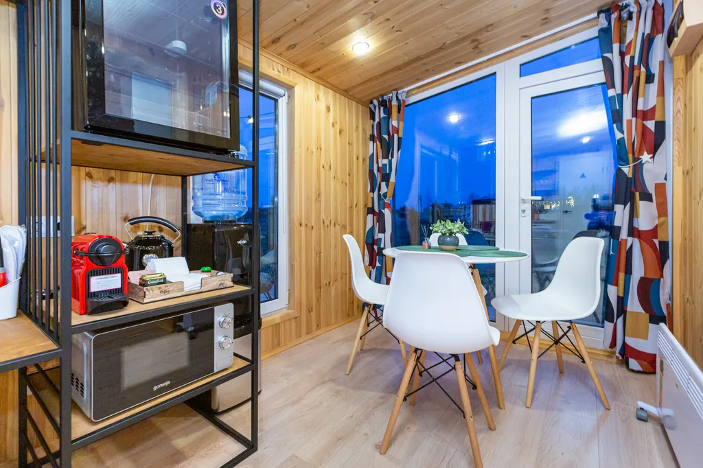 Семейный домик с финской сауной