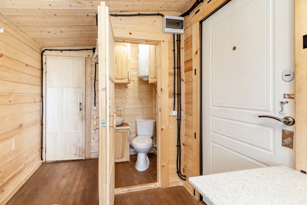 Домик с баней