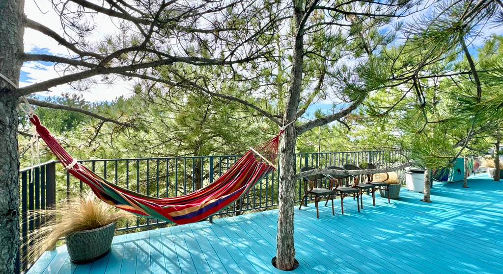 Таунхаус Панда в лесной зоне с подогреваемым бассейном и баней Кореиз