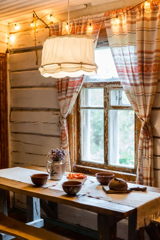 Теремок домик в деревне