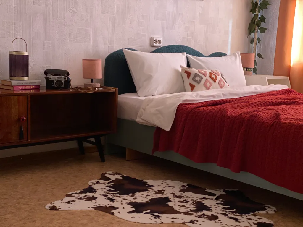 Просторная квартира с видом на город и парк