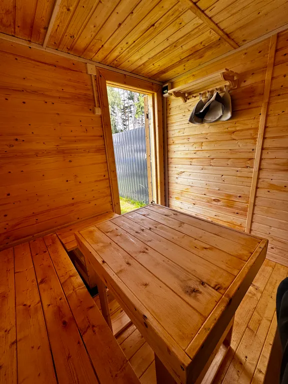 Уютный дом с баней и чаном