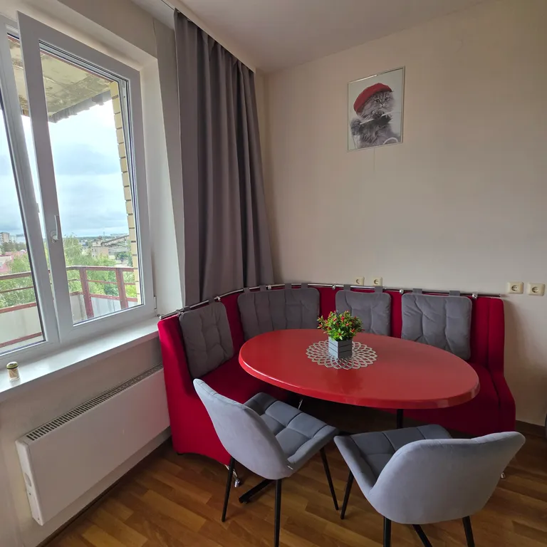 Просторная двухкомнатная квартира в центре города